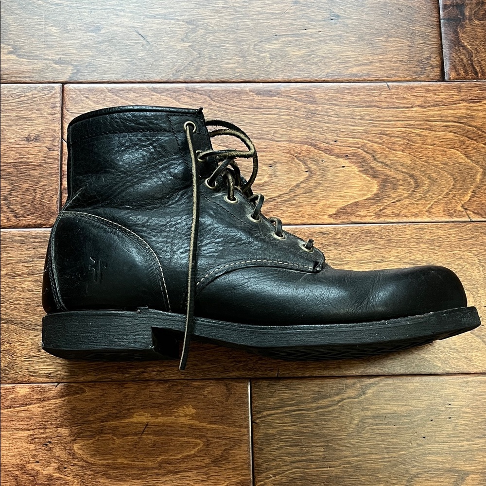 Frye Black Leather Men's Boots